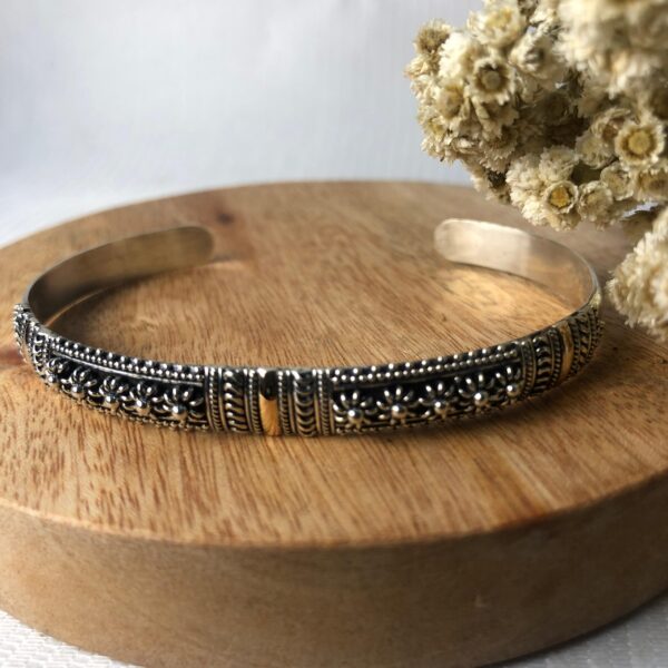 Bangle Gold and Silver - NRAGSB 0006