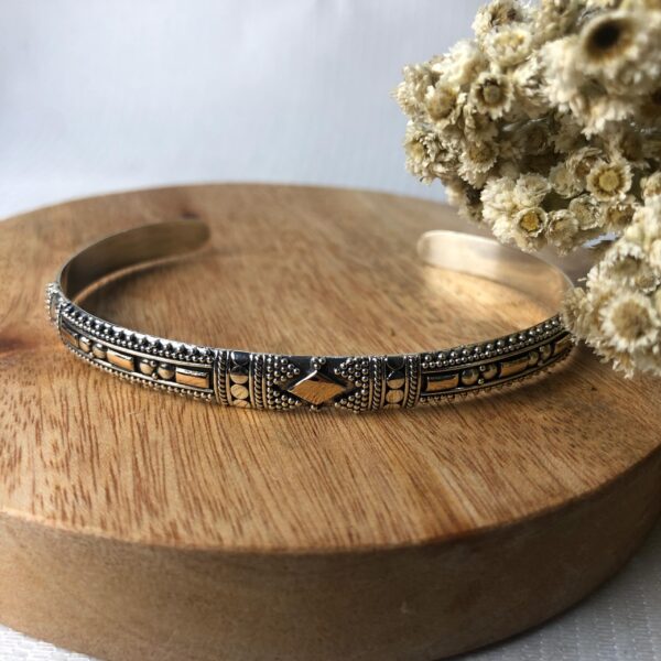 Bangle Gold and Silver - NRAGSB 0008