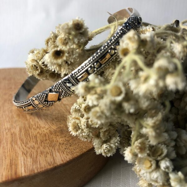Bangle Gold and Silver - NRAGSB 0008